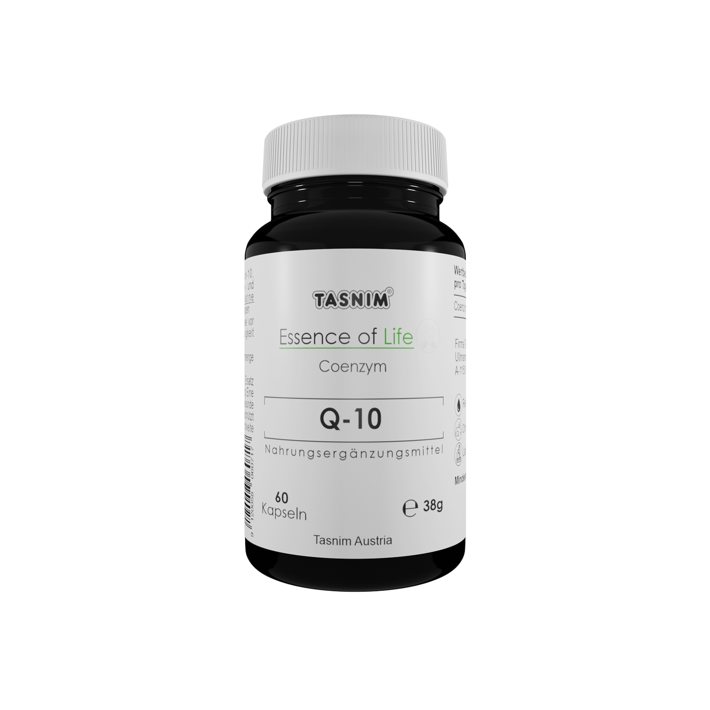 Coenzyme Q-10 - Ubiquinone-10 - 60 Capsules