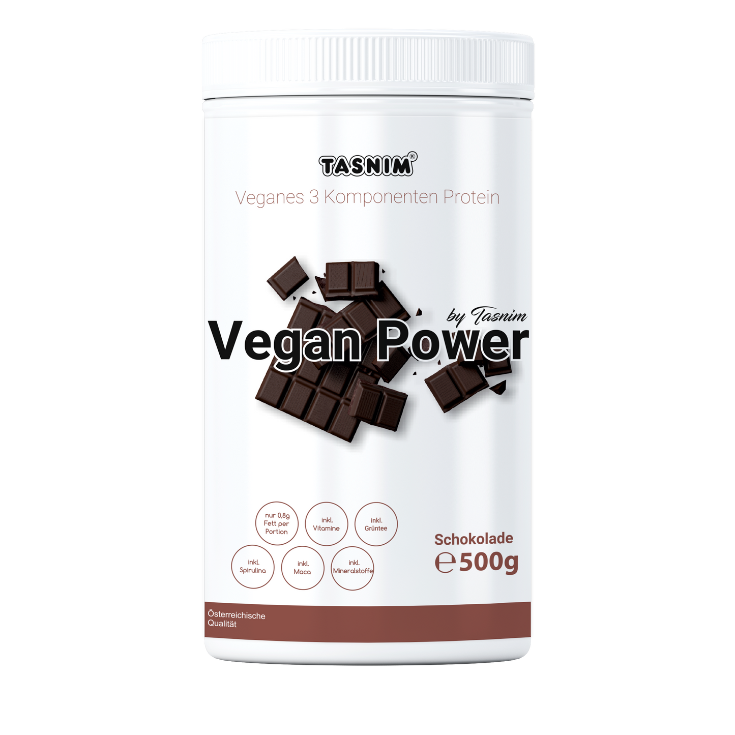 Vegan Protein Power, Chocolate.